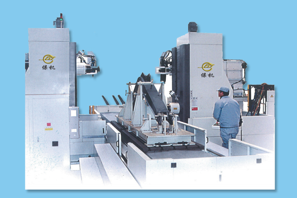 卧式雙面數(shù)控镗銑專用機(ji)床